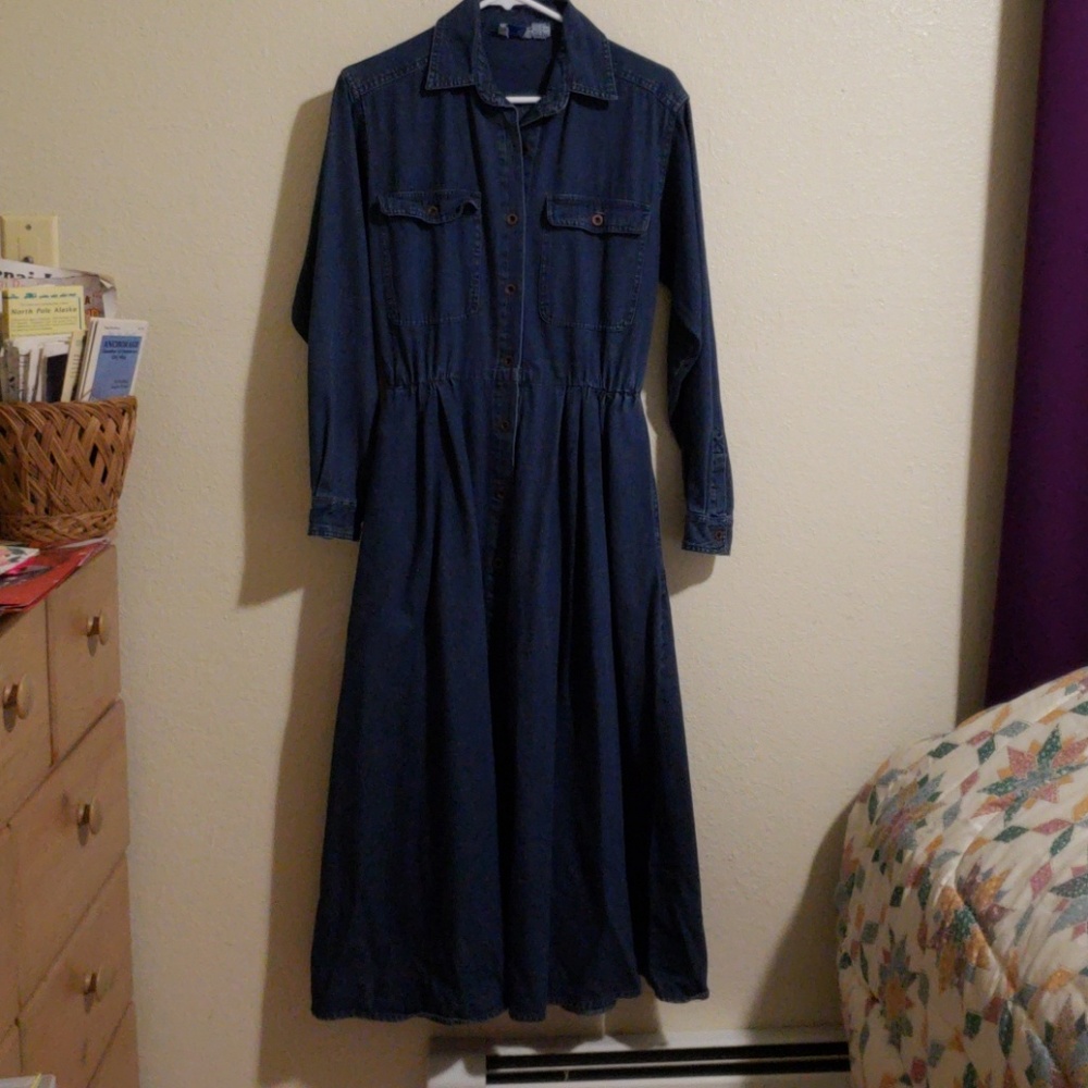 Vintage Denim Dress